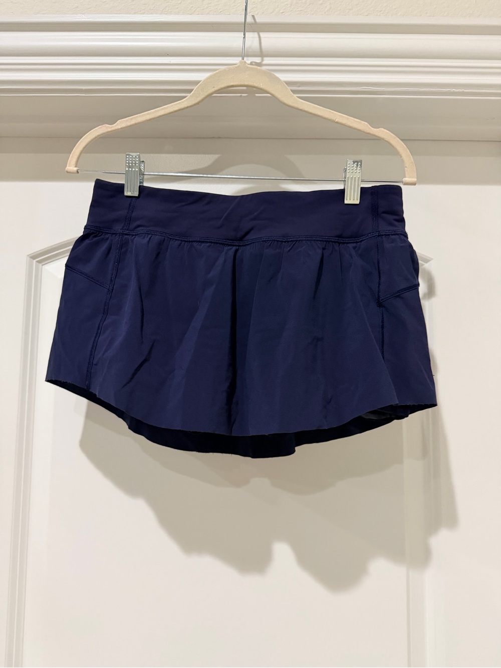 lululemon athletica Navy Athletic Skort with Built-In Shorts